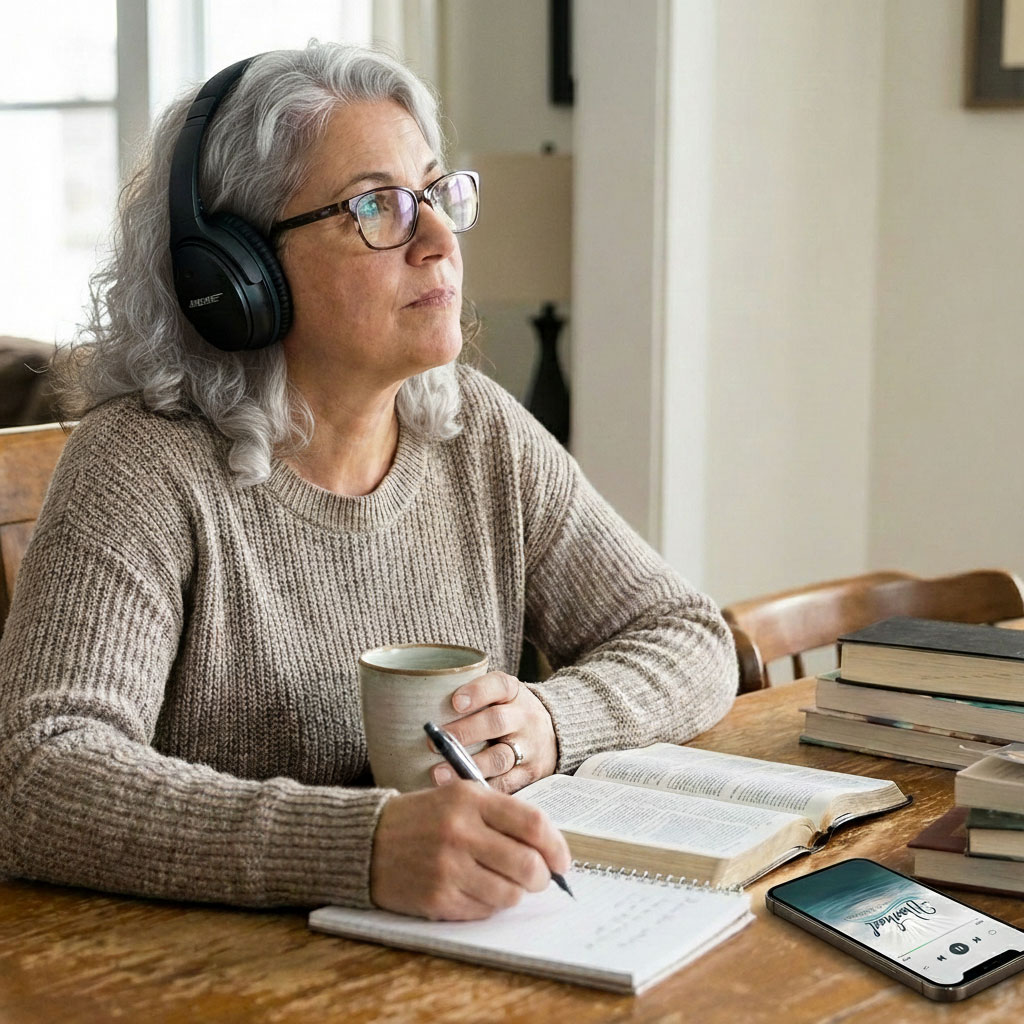 Listening to the Washed by the Word podcast